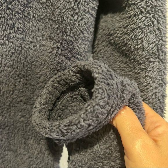 Patagonia Los Gatos Charcoal Fleece Pullover Quarter zip Jacket size medium - Picture 6 of 10